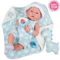 15" All-Vinyl Baby Doll in Blue with Deluxe Accessories G226618