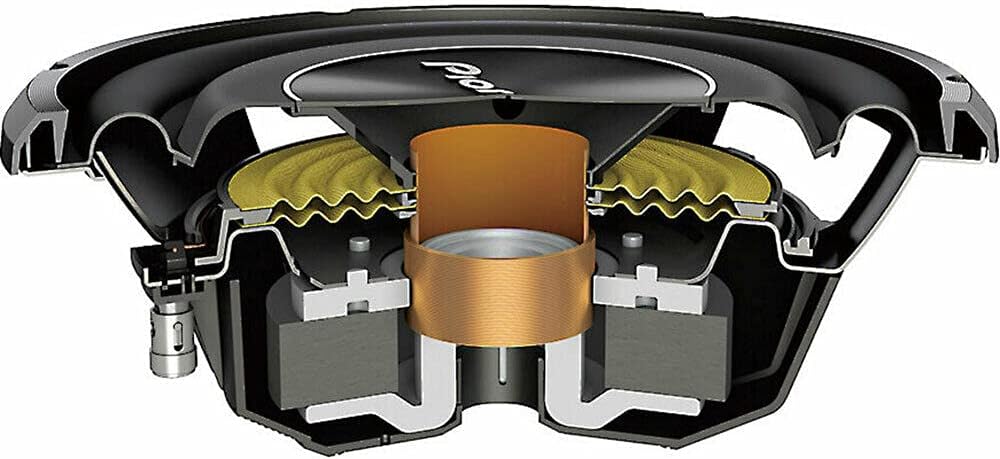 1200 Watt 10" Shallow Mount 4 Ohm SVC Subwoofer A867