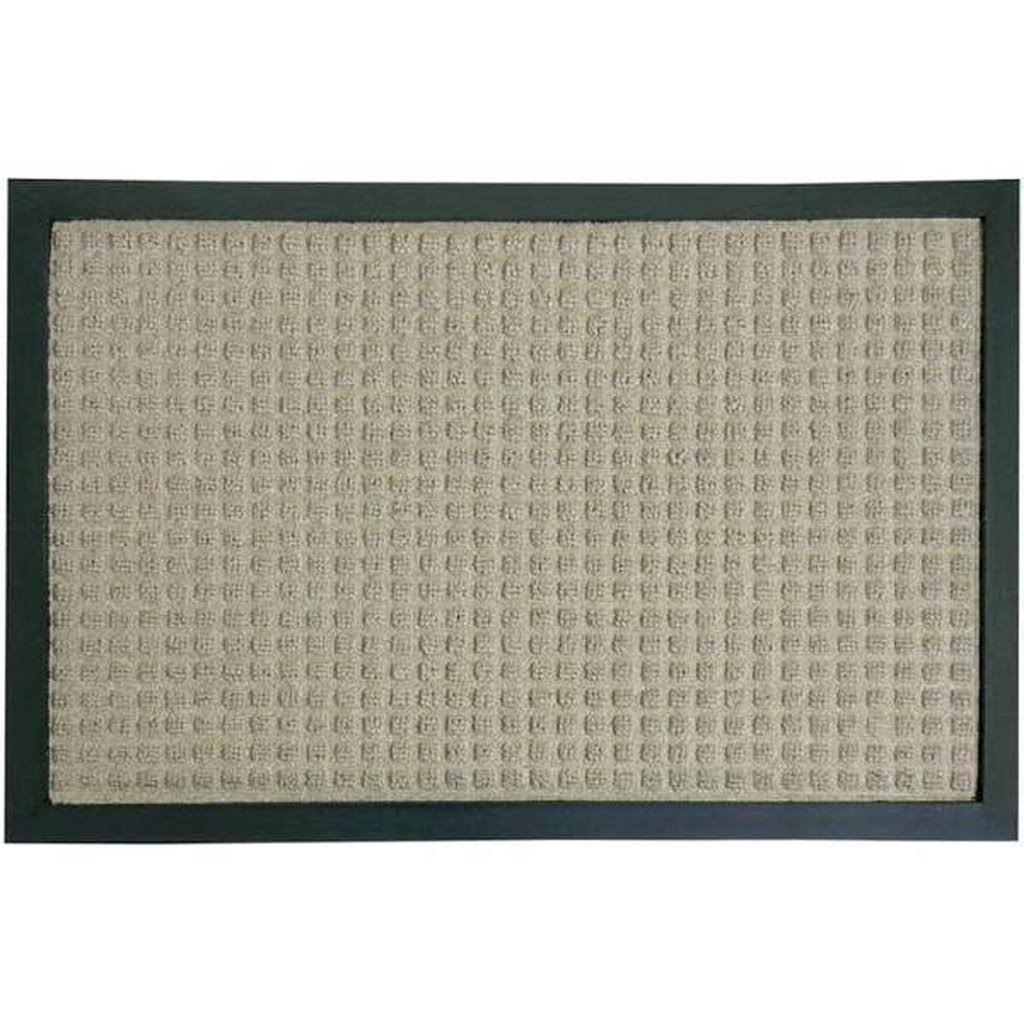 Tan Rubber Backed Carpet Mat D698809