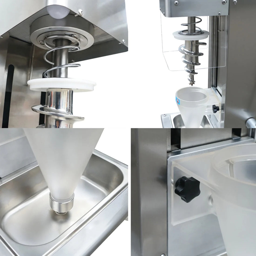 Electric Fruit Ice Cream Mixer Machine Frozen Yogurt Milkshake T6009
