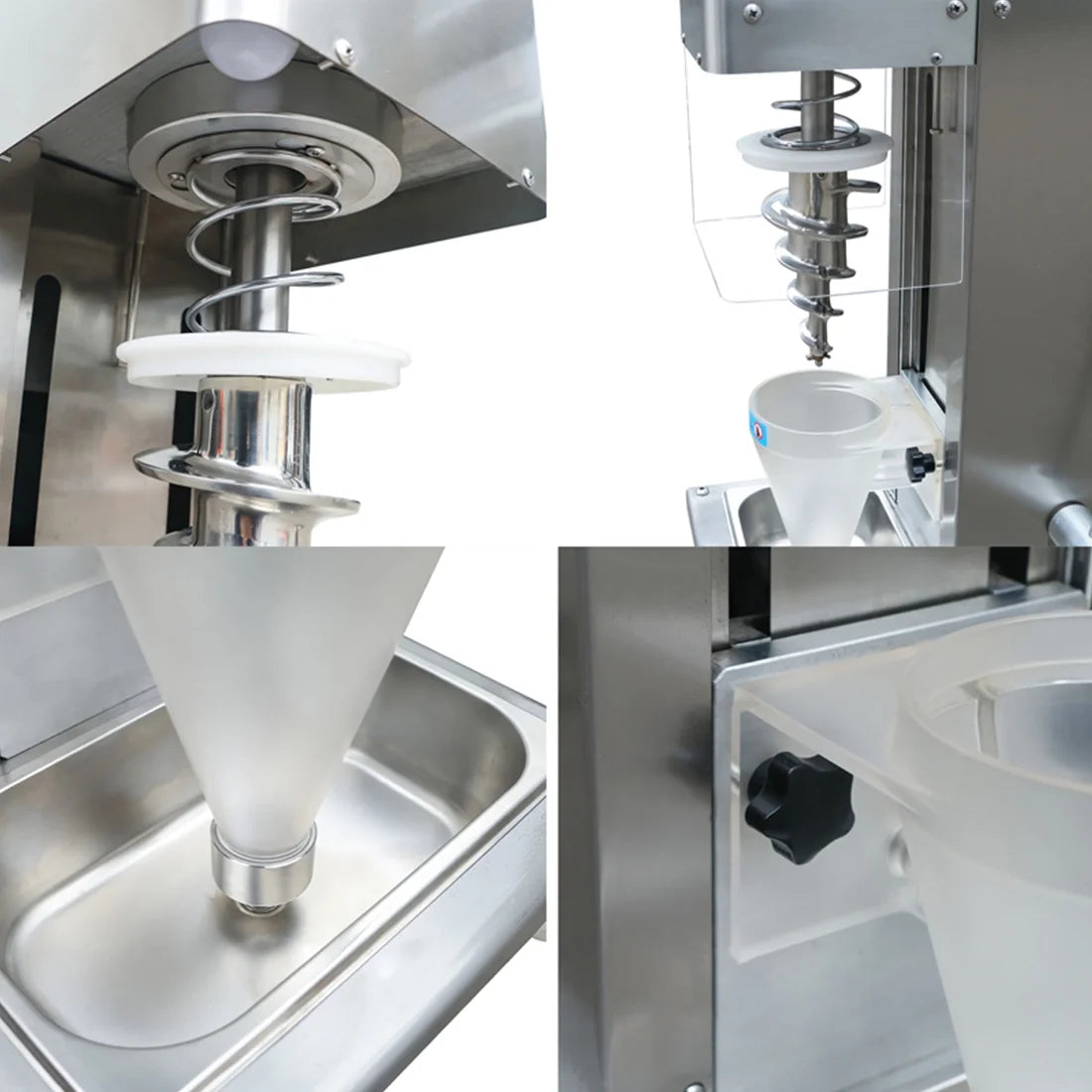 Electric Fruit Ice Cream Mixer Machine Frozen Yogurt Milkshake T6009