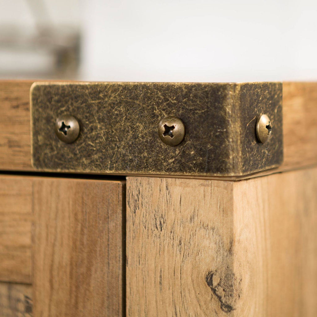 Rustic Oak TV Cabinet G6203