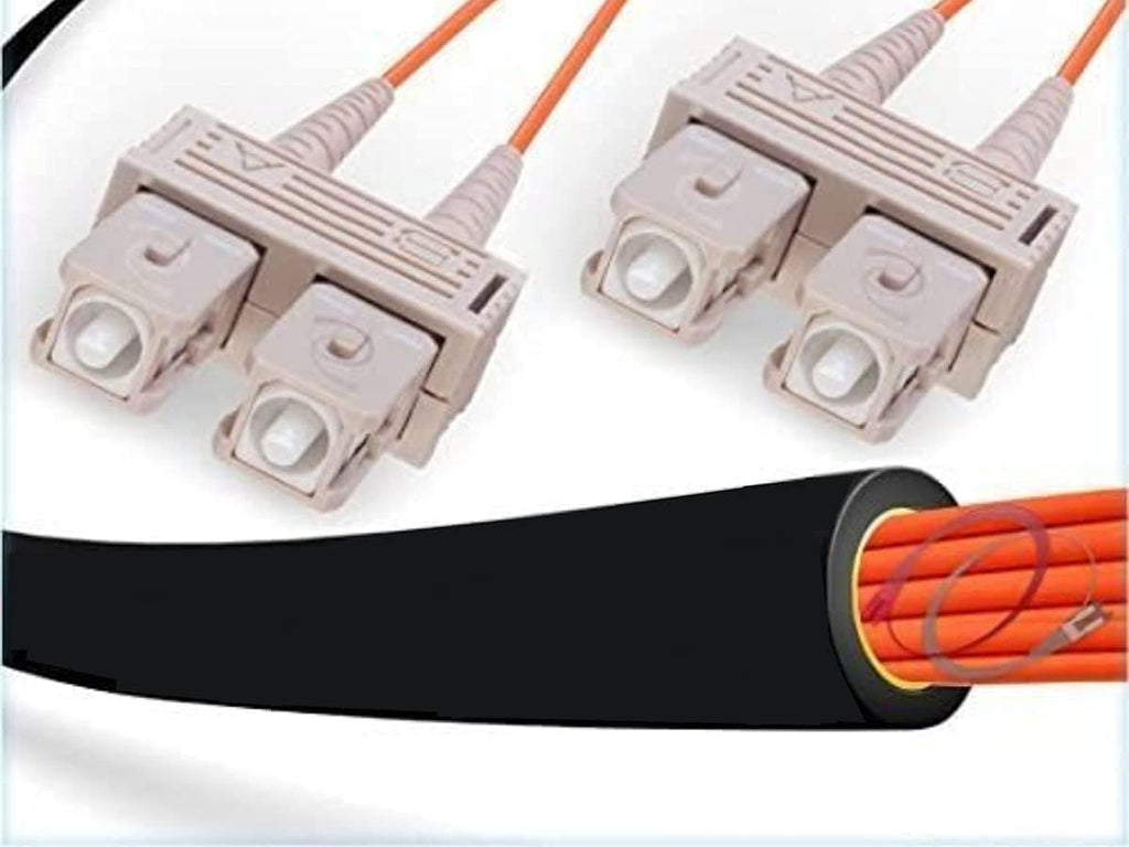 OM2 SC Duplex Fiber Patch Cable 50/125 Multimode 250 Meter C949