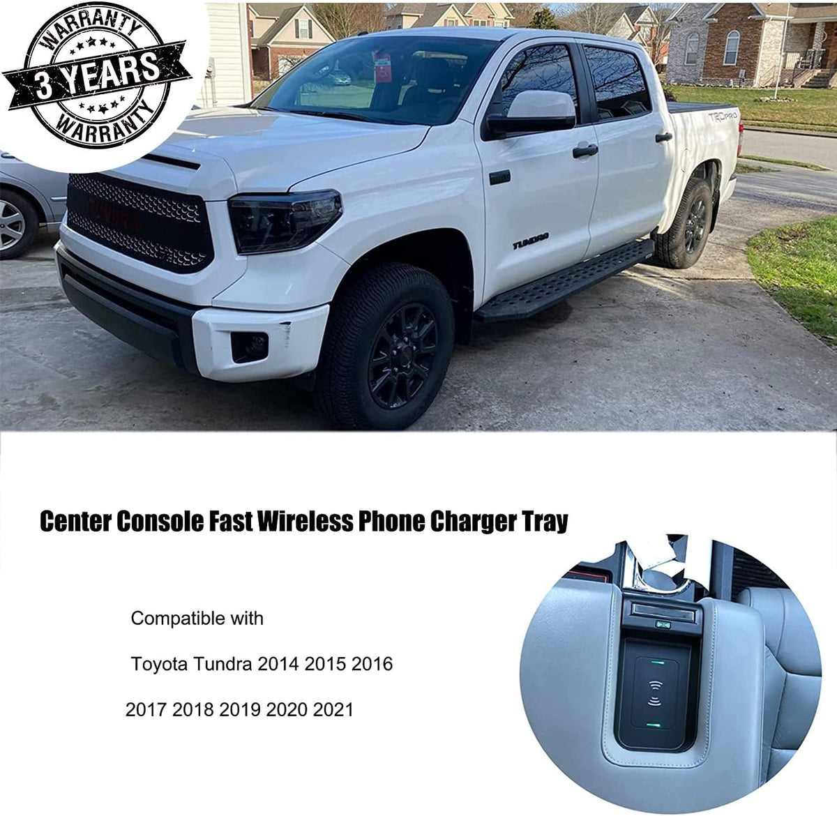 Wireless Charger Tray for Toyota Tundra 2014-2021 T81178