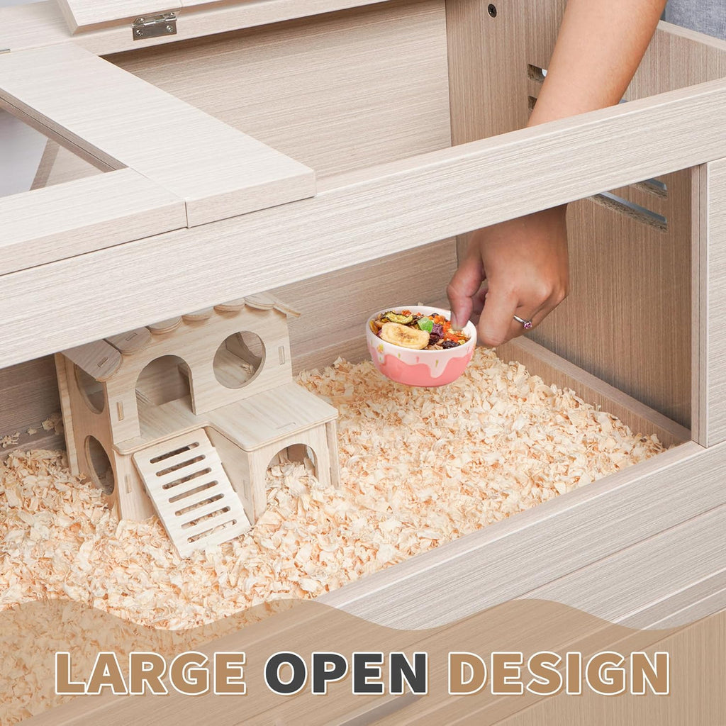 Guinea Pig Cage with Storage Cabinet Q7298