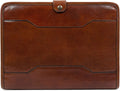 Brown Leather 13 in Laptop Portfolio Organizer Folder H386247