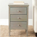 Solid Wood 3 Drawer End Table M4274
