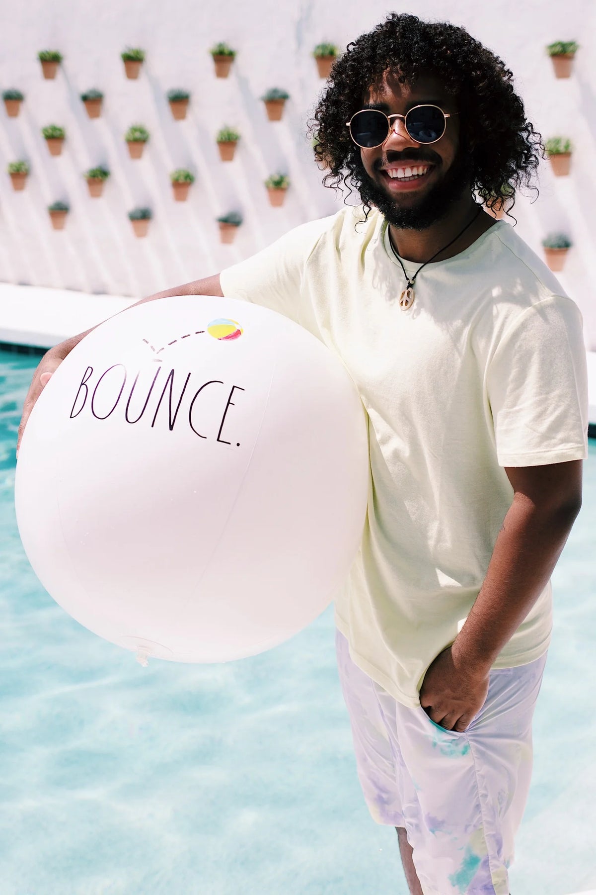 Large 27 Inch Inflatable Beach Ball Y619