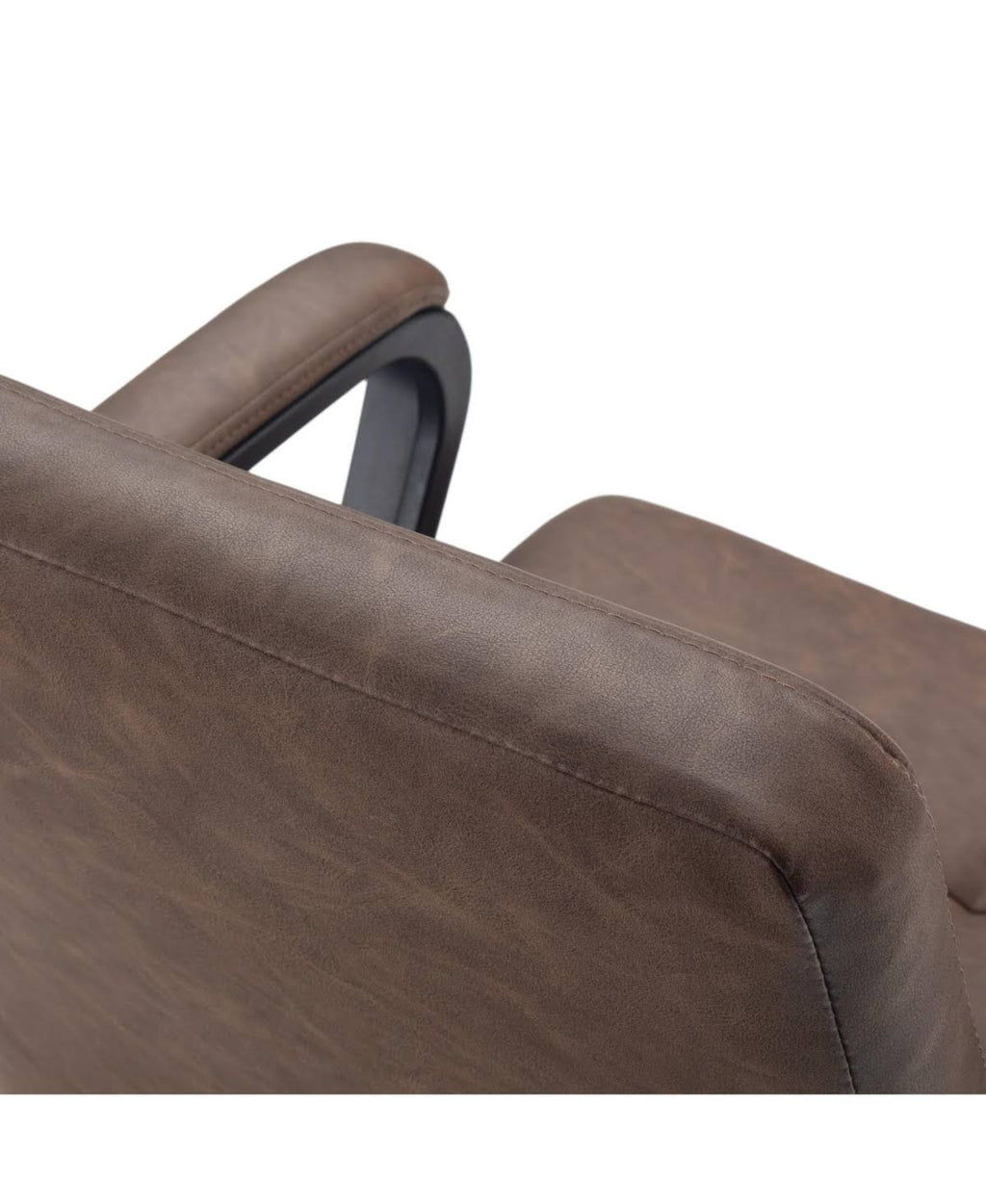 Distressed Brown Swivel Executive Office Chair J59527