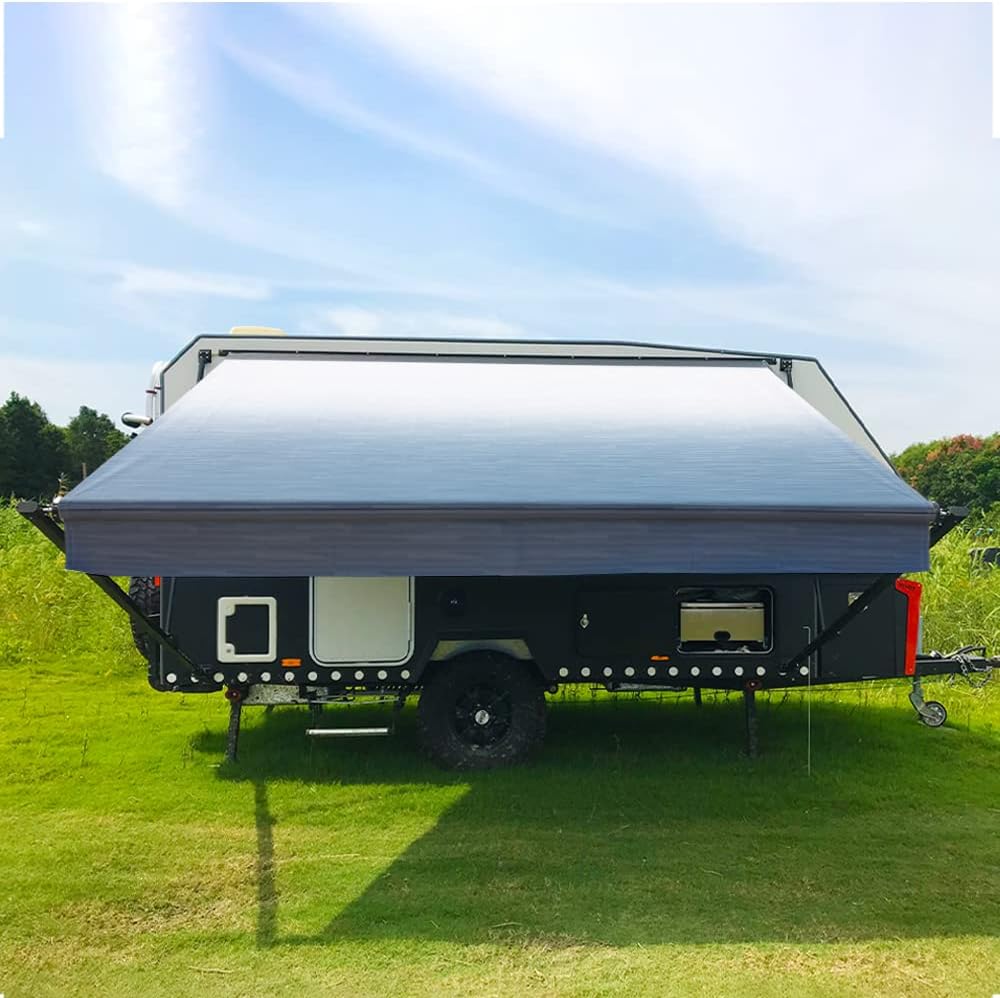 18 Feet Black Vinyl RV Awning Replacement X1681
