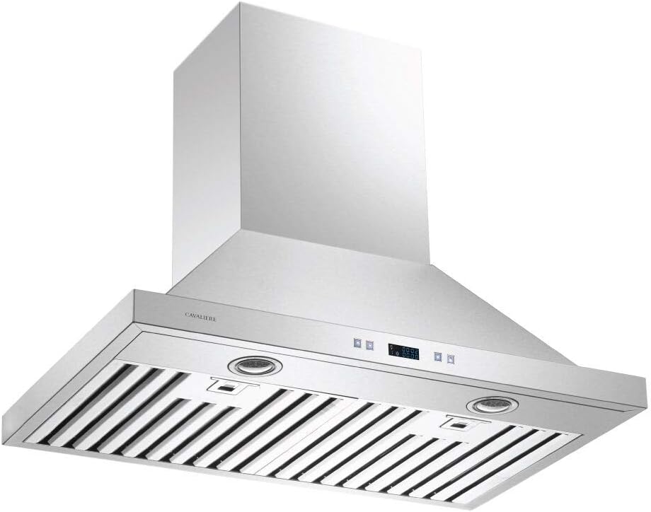 30 Range Hood Wall Mounted Brushed Stainless Steel Vent 900CFM R705281