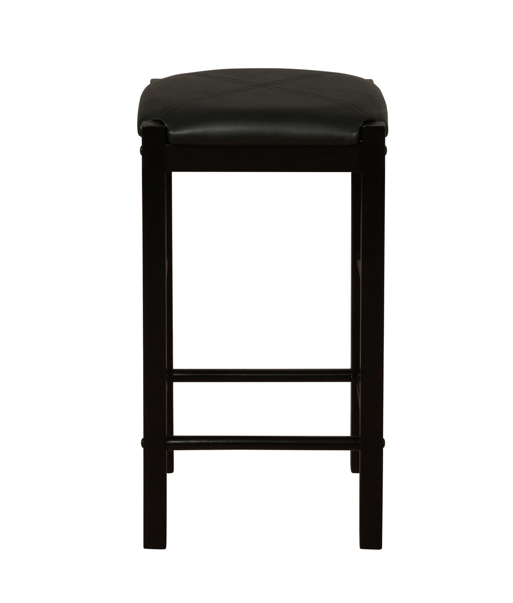 Black Fabric 3-Piece Casual Dining Tavern Set T658803