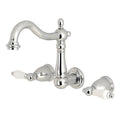 Polished Chrome Wall Mount Bathroom Faucet H815