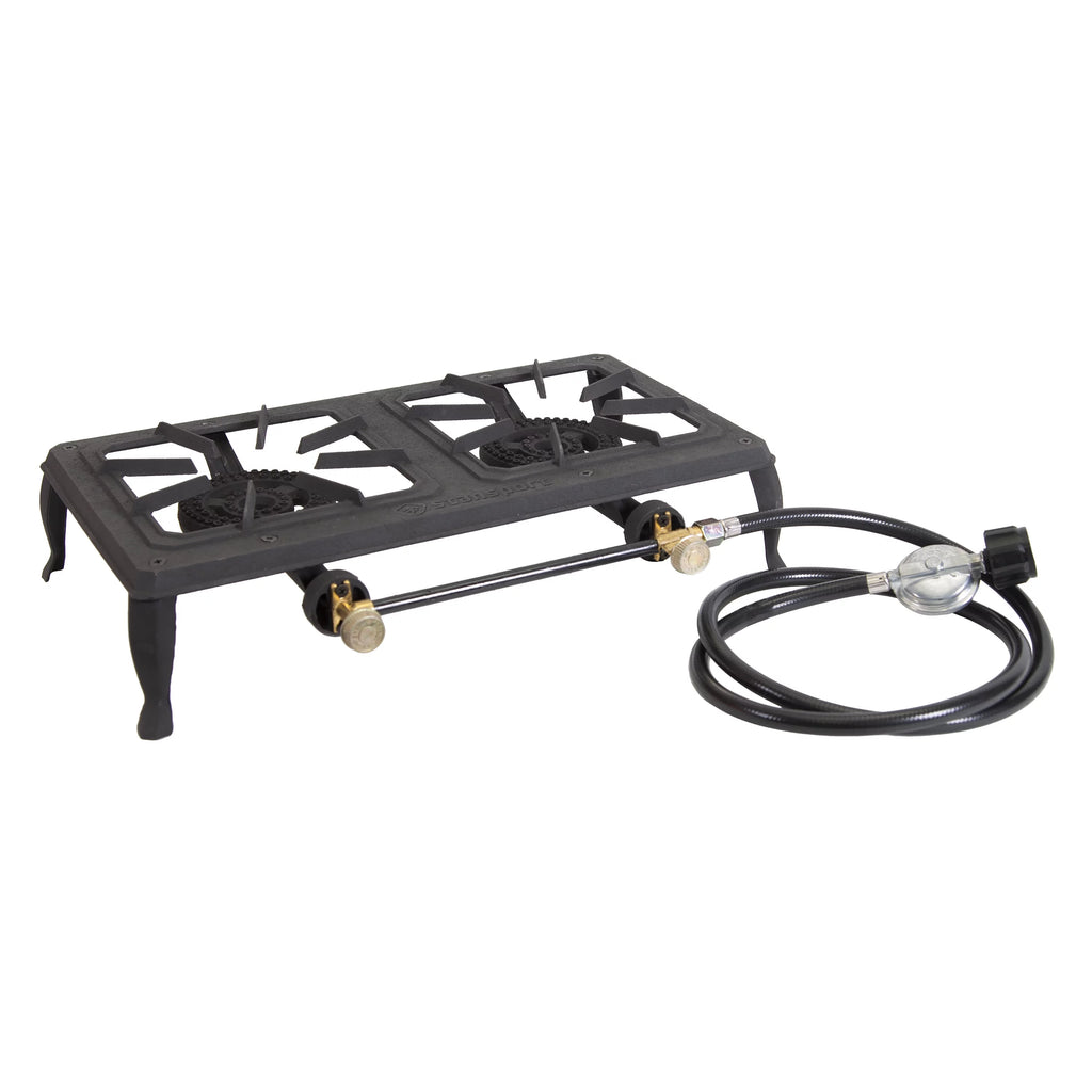 Double Burner Cast Iron Stove E815