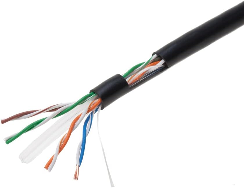 1000ft CAT6 Solid Ethernet LAN UTP 23AWG Network Cable (Gray) H3621