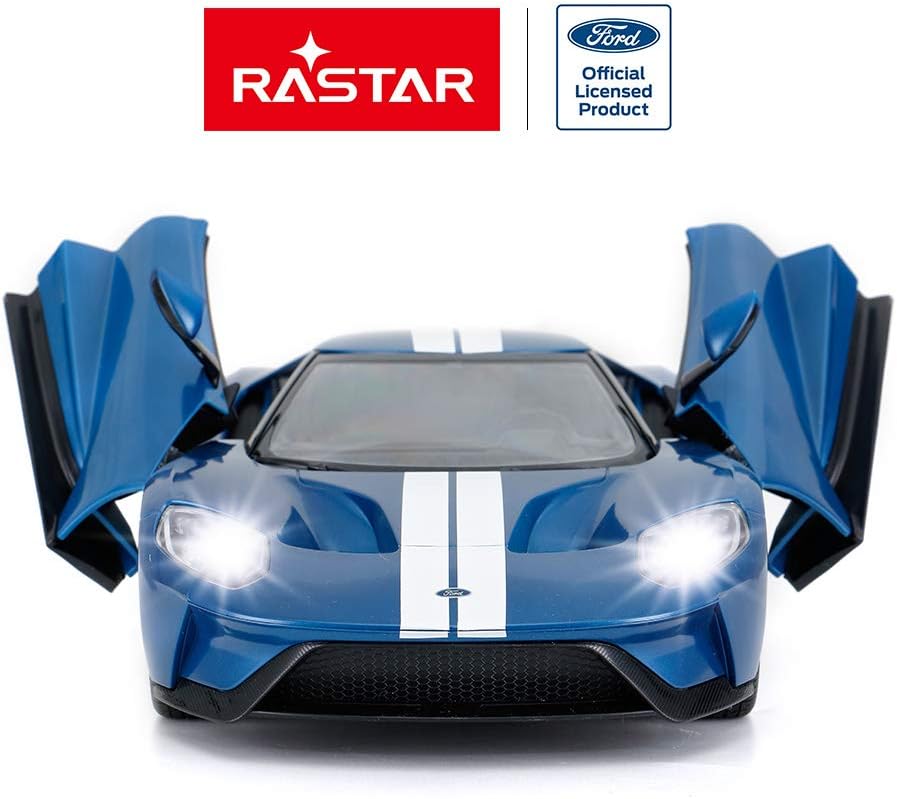 Blue 1/14 Ford GT Remote Control Race Toy Car Pack of 2 Y7082