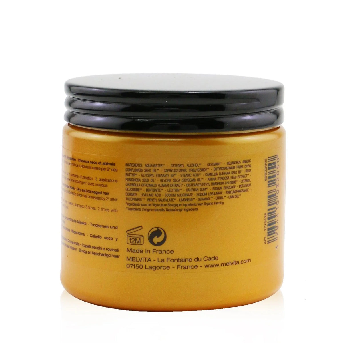 Repairing Concentrated Mask for Dry And Damaged Hair 175ml T439