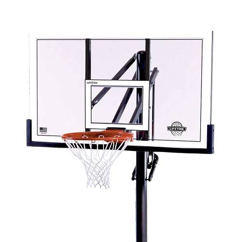 54-Inch Polycarbonate Portable Basketball Hoop Y377464