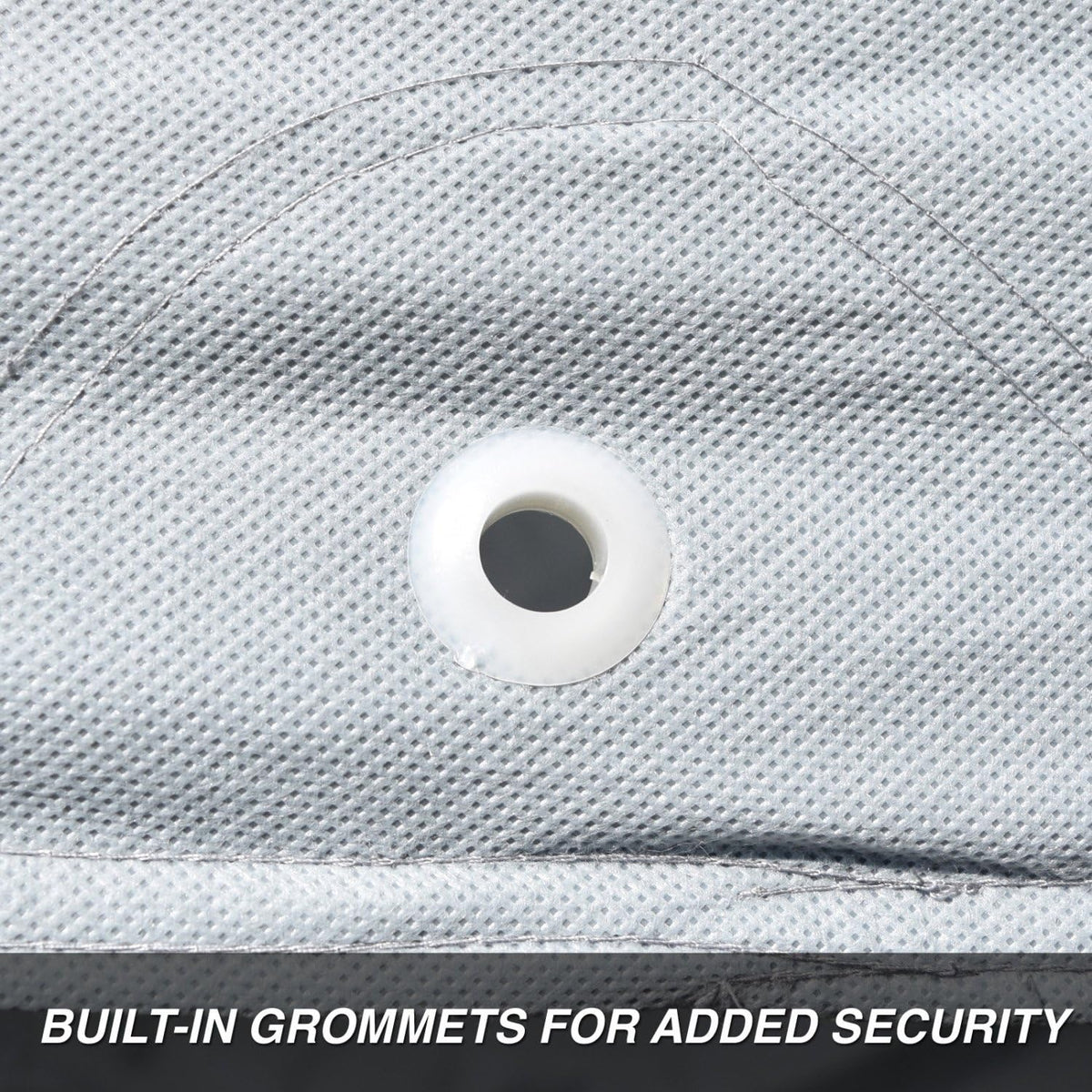 Gray Polypropylene Station Wagon Cover, Pack of 2 K93780