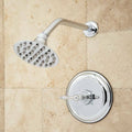 Pressure Balanced Shower Trim Package with Rain Shower Head A61131