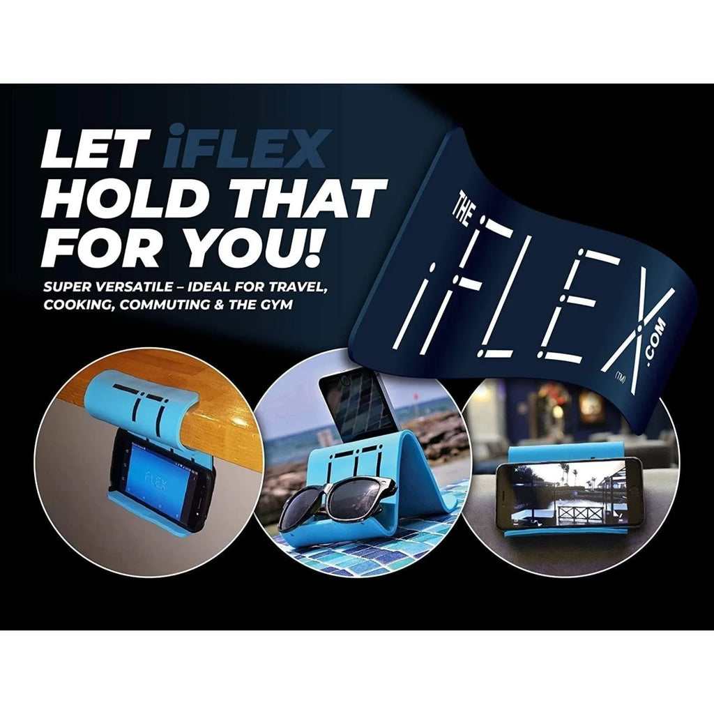 Dark Blue 2-Pack Universal Tablet Cell Phone Stand Z86638