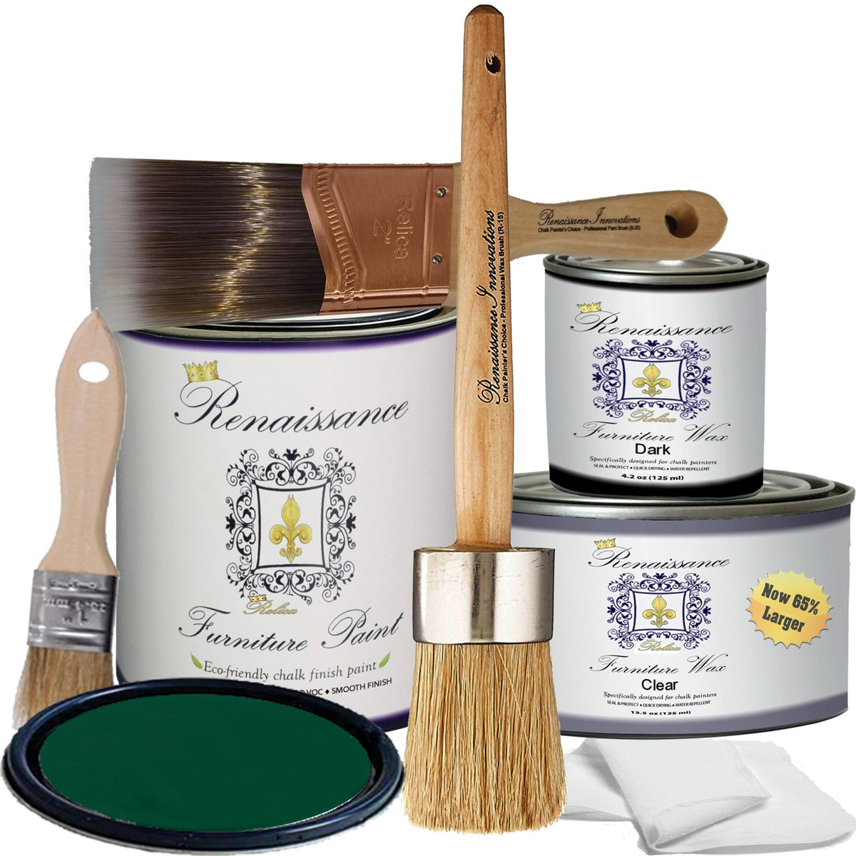 Chalk Finish Paint Deluxe Starter Kit, 48 V121242
