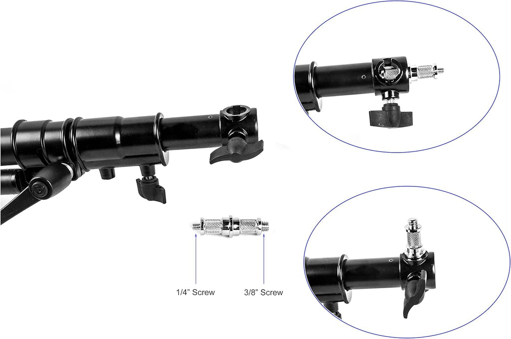 Wall Mount Boom Arm for Strobe Lights, 51 inches, Pack of 2 S823994