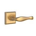 Satin Brass Privacy Leverset U8850