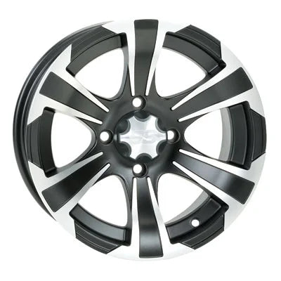 12x7 4.0 + 3.0 Matte Black Alloy Series Wheel E555377