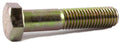 5/8-11 x 5 1/4 Grade 8 Hex Cap Screw Yellow Zinc Plated O80835