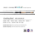 Black Bass Rod with Cork Handle M7090