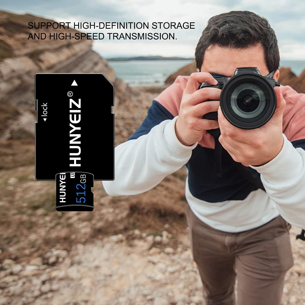 512GB Micro SD Card with SD Card Adapter V421