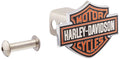 Orange Bar & Shield Trailer Hitch Cover L5464