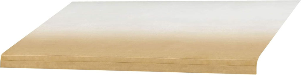 Tan Heat Sealed RV Awning Fabric Replacement 13 Foot Camper Awning C1376