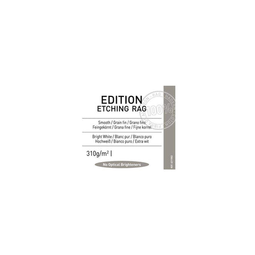 100% Cotton Rag 310gsm Bright White Matte Inkjet Paper 17x22 inch 25 Sheets A50588