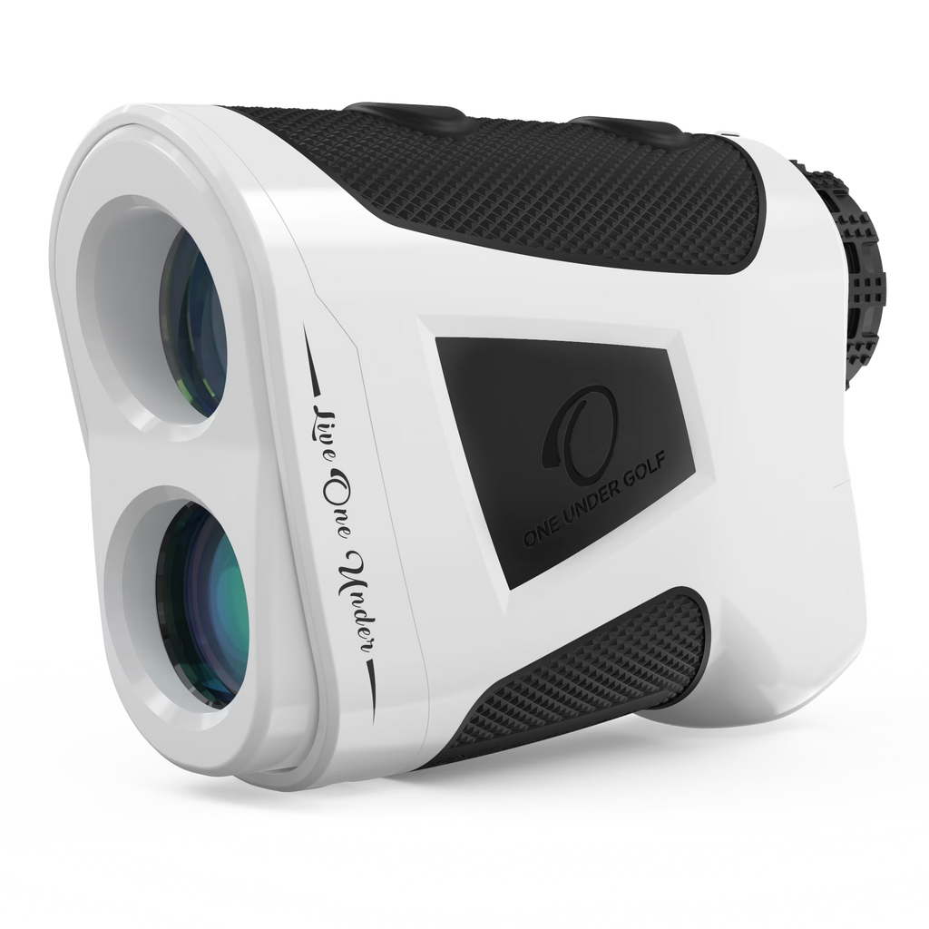Golf Rangefinder with Slope Compensation, 6X Magnification up to 800yds (White) V519