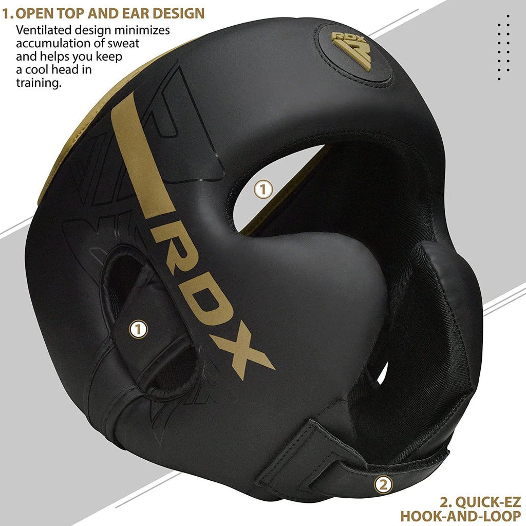 Padded Headgear for Boxing, MMA Training, Muay Thai, Kickboxing, Sparring V80314
