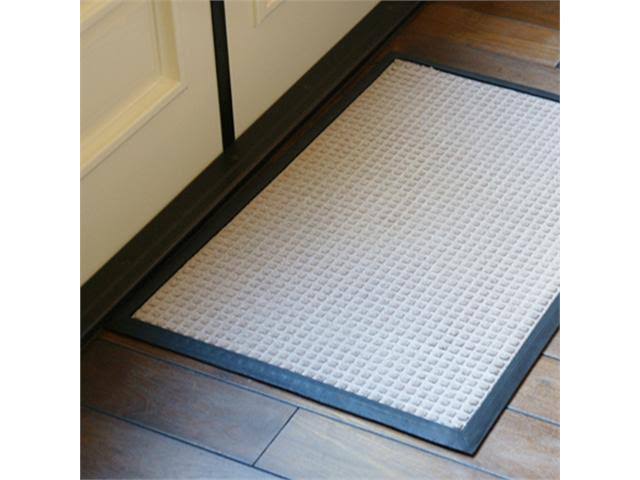 Tan Rubber Backed Carpet Mat D698809