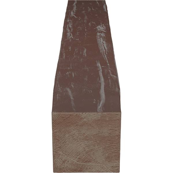 Aged Pecan Faux Wood Fireplace Mantel Y304546