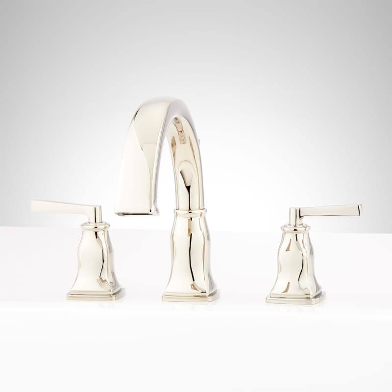 Polished Nickel 3 Hole Roman Tub Filler A999379