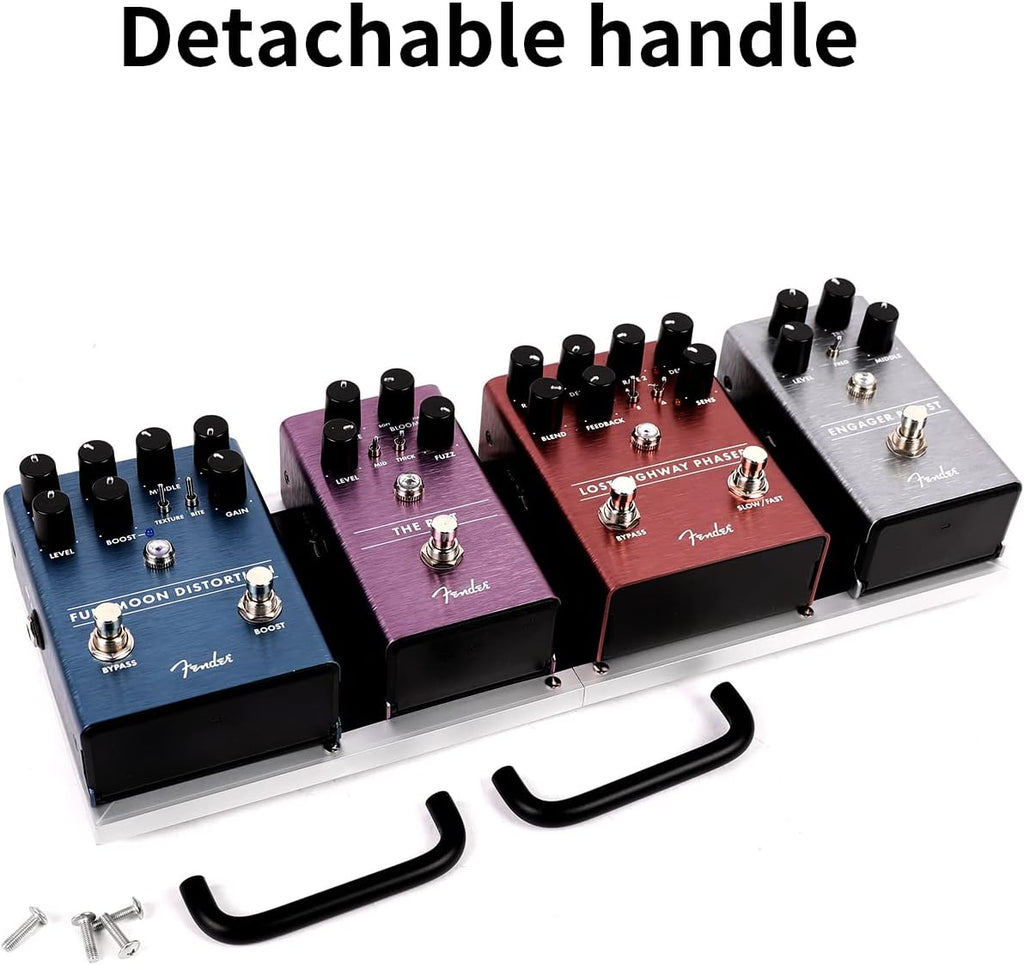 Aluminum Alloy Effect Pedalboard with Carry Bag H83195