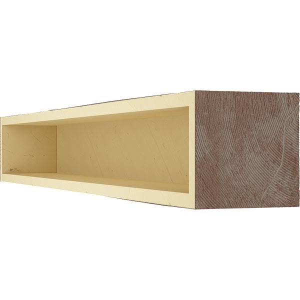 Aged Pecan Faux Wood Fireplace Mantel Y304546
