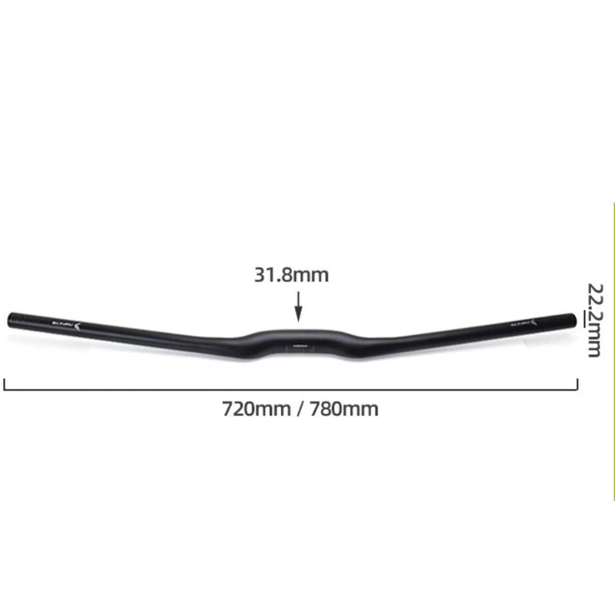 31.8mmx720mm Bike Handlebar V732334