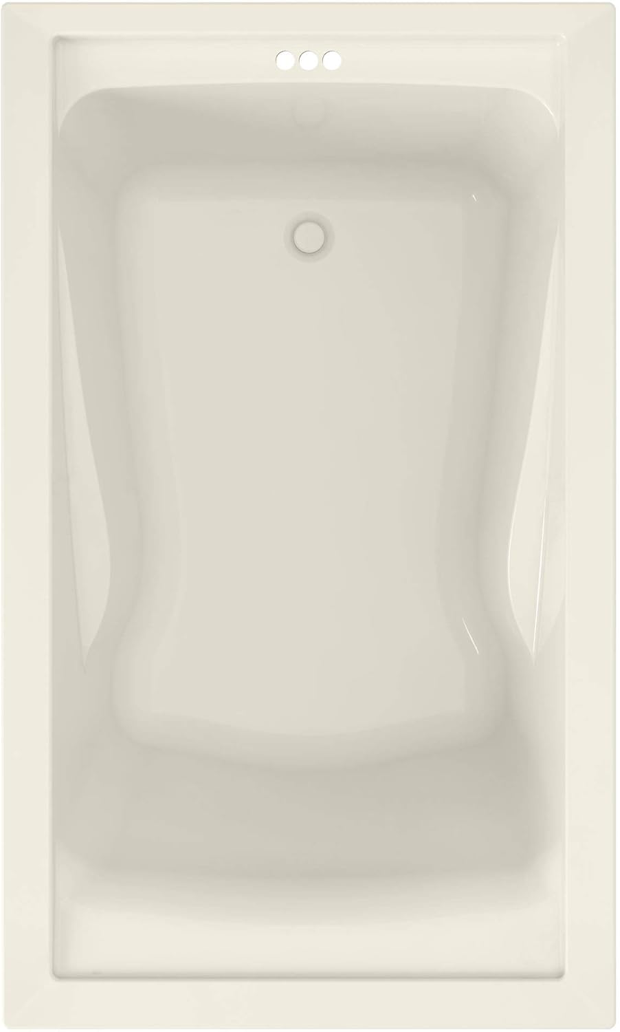 White 5 ft. x 36 in. Deep Soaking Tub with Reversible Drain E3315