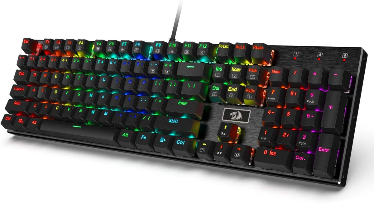 104 Standard Keys Wired Mechanical Gaming Keyboard O80368