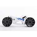 White/Blue Ride-On Bike J738488