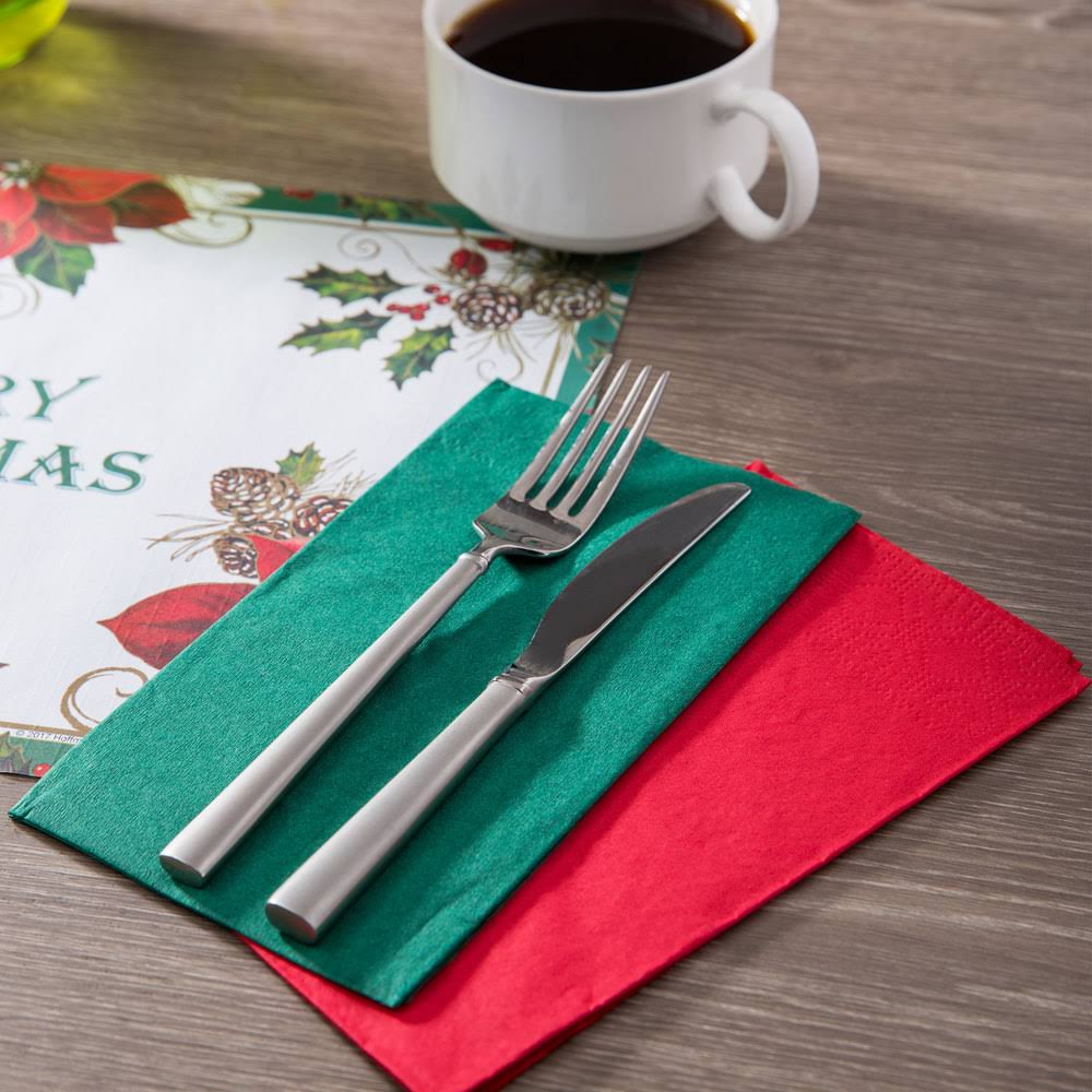 10x22 x 14x22 Merry Christmas Placemat Combo Pack - 250/Case A808868