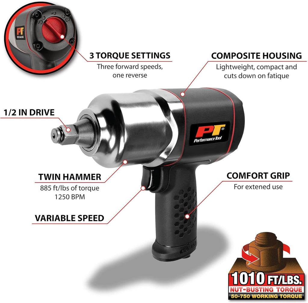3/8" Drive Pistol Grip Impact Wrench U682