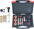 12 Pcs Tap and Die Set, Thread Repair Tool Kit M12x 1.25 M12 x 1.5 M14x1.5 V131070