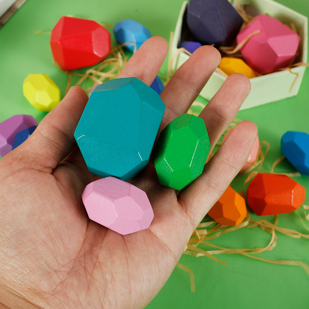 Wooden Building Blocks Set W503136
